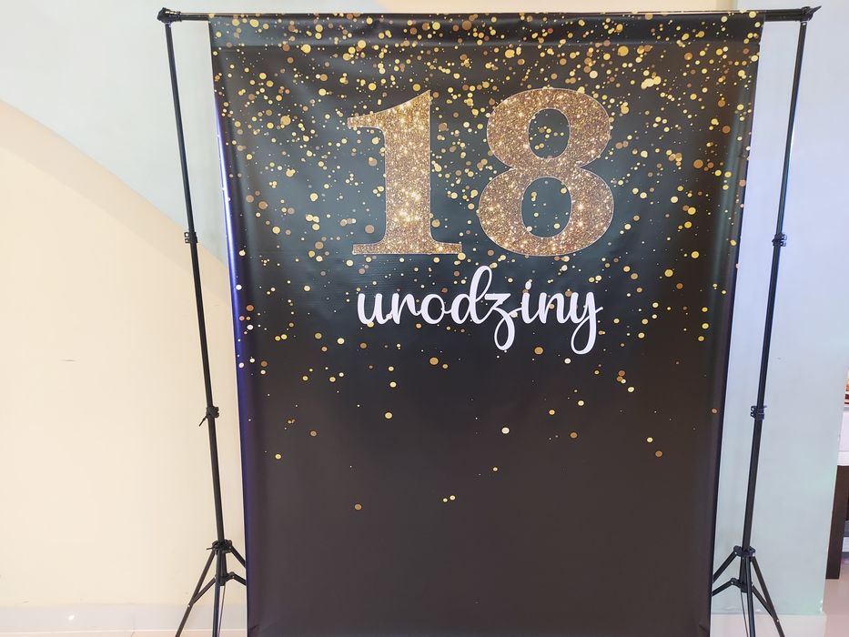 Dj wodzirej showman Duzy biały Miś