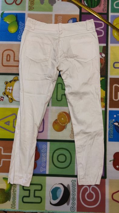 Білі штани жіночі , скіні