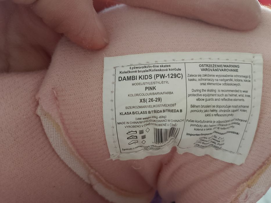 Rolki Martes Sport rozmiar 26-29