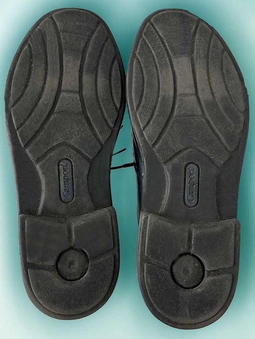 Sapato de Homem com Atacadores, Preto, como Novos