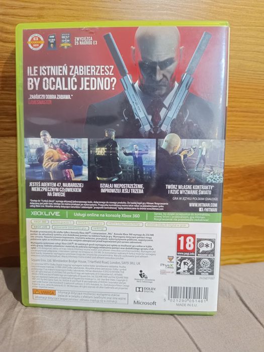 Hitman Rozgrzeszenie Xbox