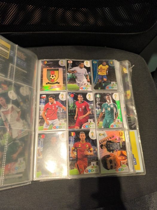 Karty piłkarskie Panini Adrenalyn 2012, 2013, 2014, 2015