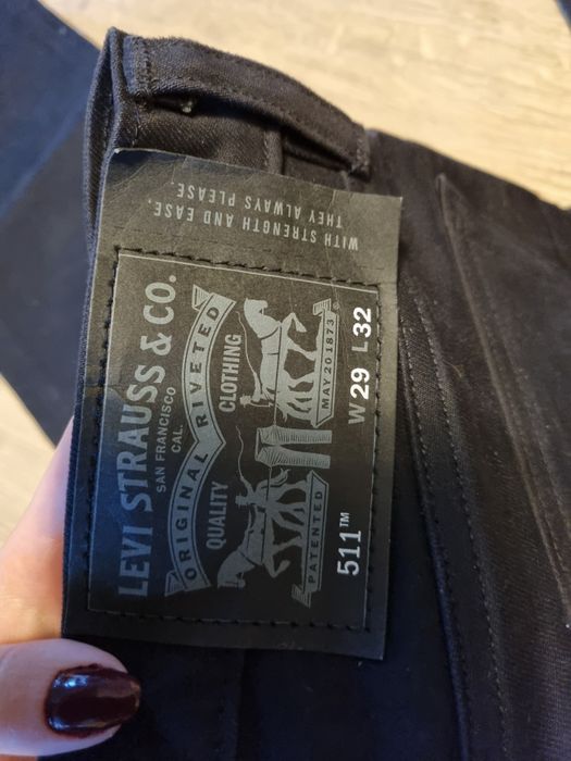 Spodnie jeansowe levis