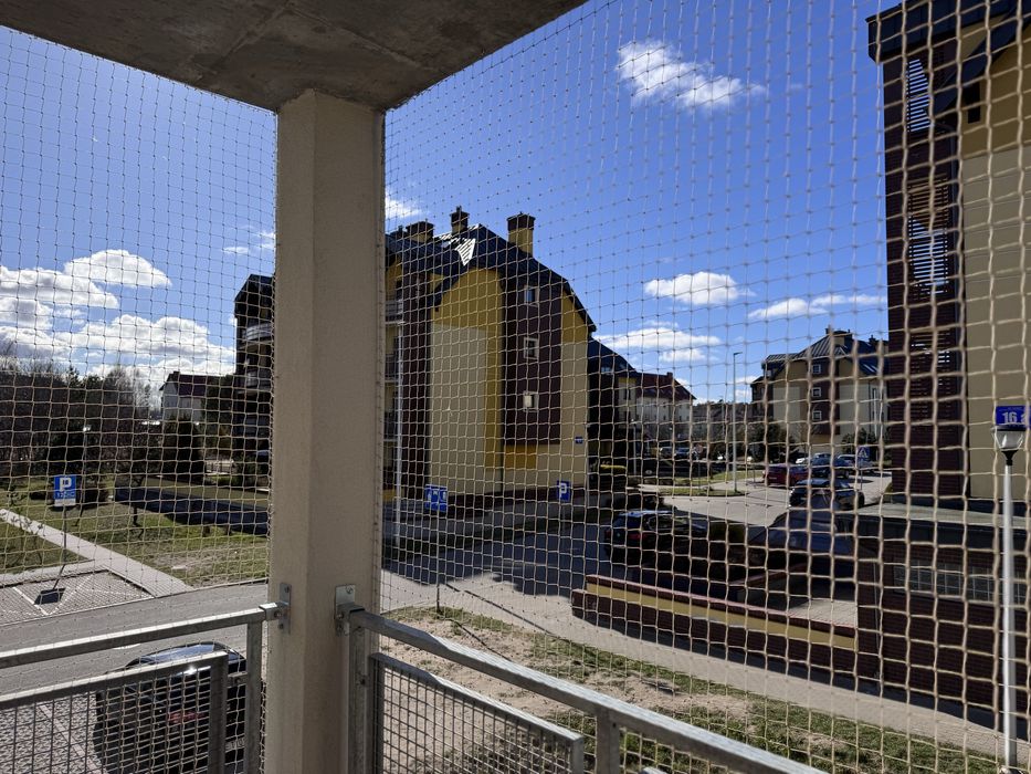 Siatka na balkon/dla kota/przeciwko gołębiom/montaż siatki
