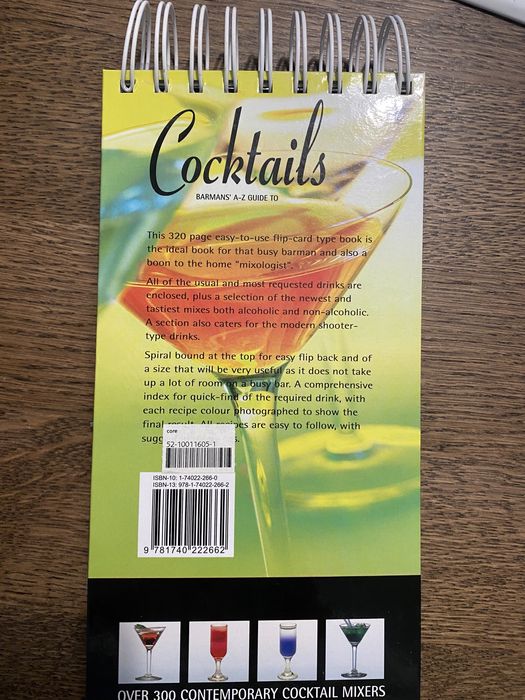 Barman’s A-Z guide to COKTAILS
