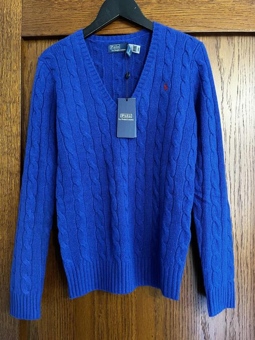 Nowy wełniany sweter Ralph Lauren