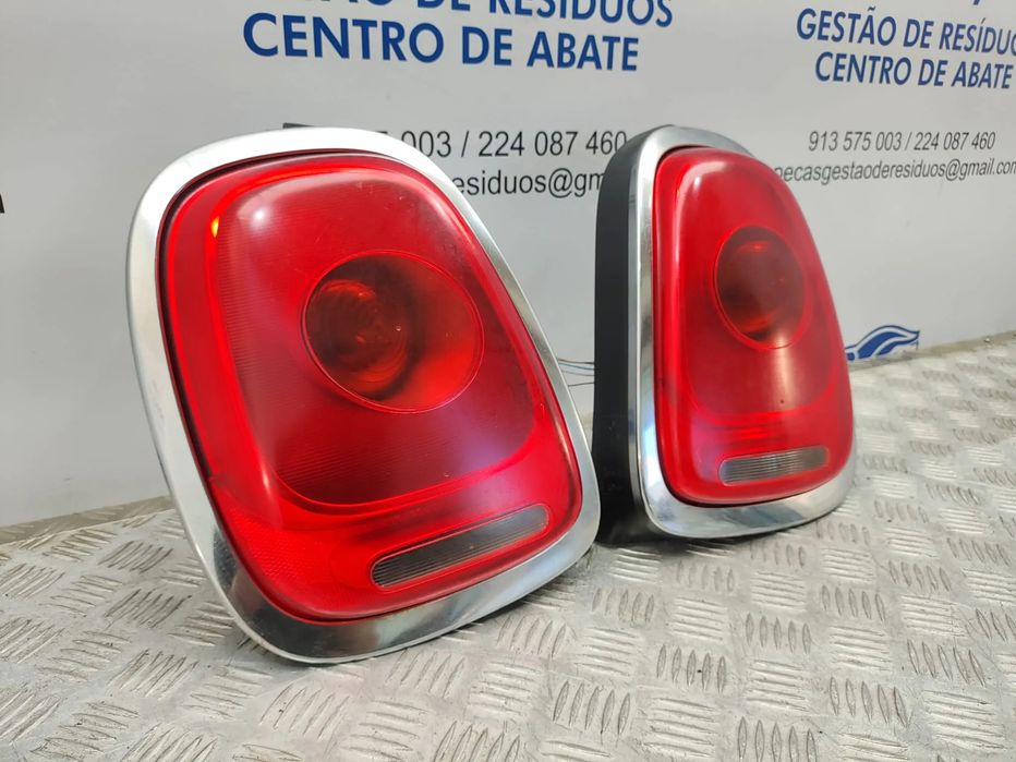 Conjunto Farolins Traseiros Trás Esquerdo Direito Mini F54 Clubman