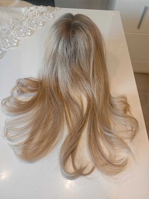 Topper Selena – naturalny blond z odrostem