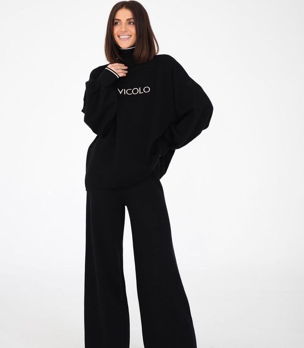 Sweter vicolo czarny
