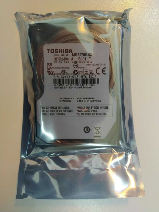 Disco 2.5″ HDD Toshiba 320GB SATA