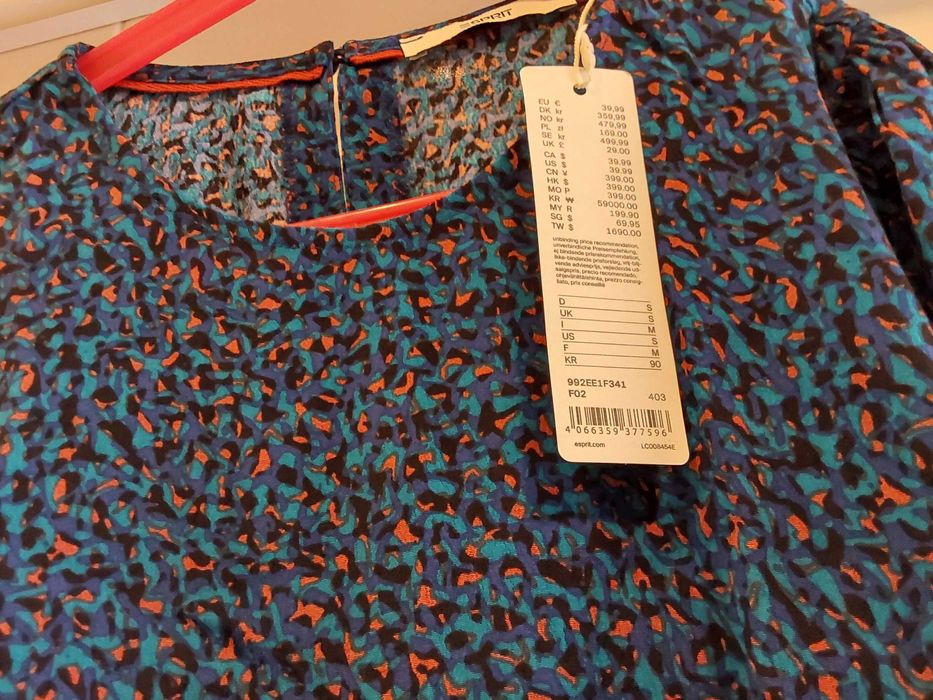 Blusa de Esprit Azul Nova