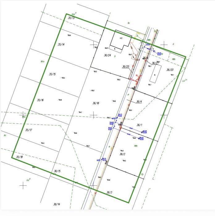 Izbica k. Serocka i Jachranki  | 1605 m² | pozwolenie na budowę + projekt domu w cenie