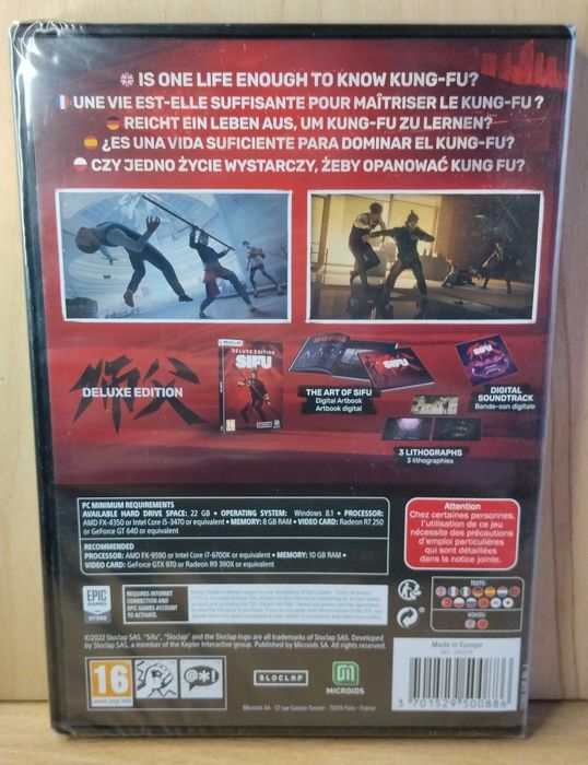 Zestaw 3 gier PC.