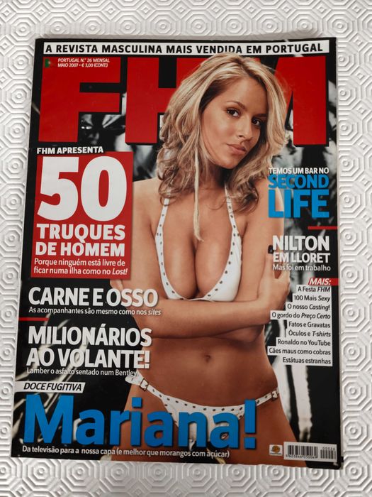 FHM número 26 - Mariana Monteiro