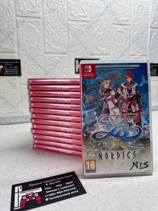 АКЦІЯ. Ys X: Nordics Deluxe Edition | NEW | Nintendo Switch