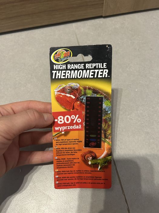 Termometr terrarystyczny