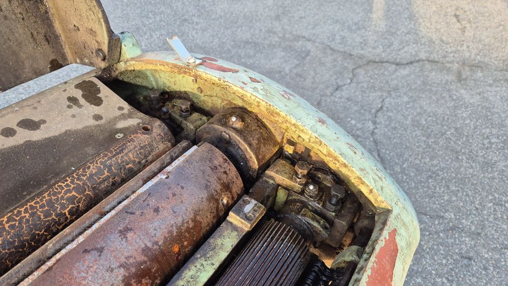 Grubościówka VEB DH6 wał 63cm sprawna 1955 rok 20cm wys strugania