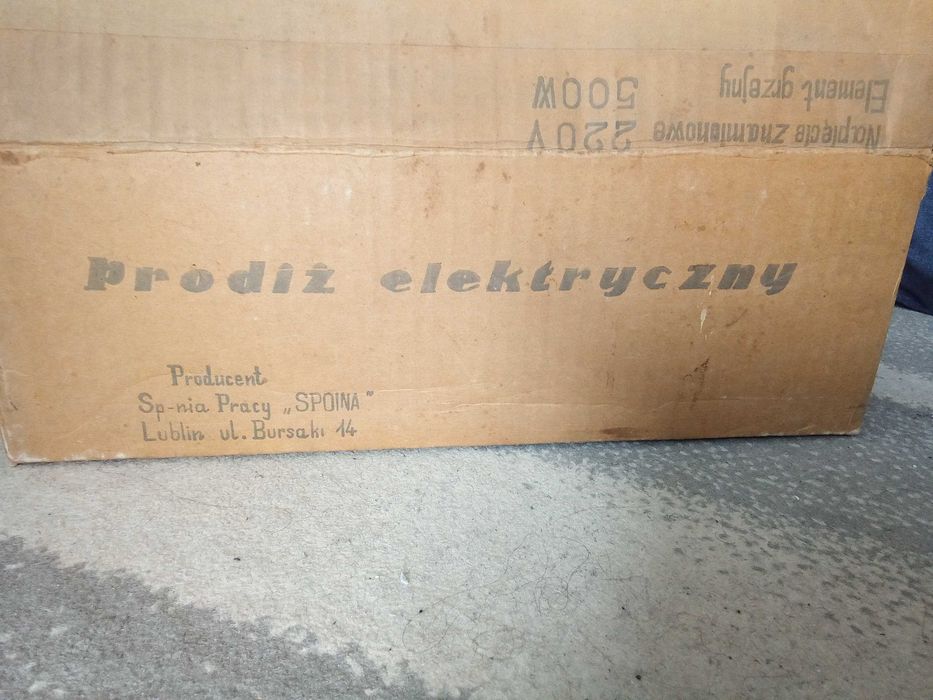 Prodiż foremka PE -1-500 kolekcjonerski jak nowy z pudełkiem z 1975 r