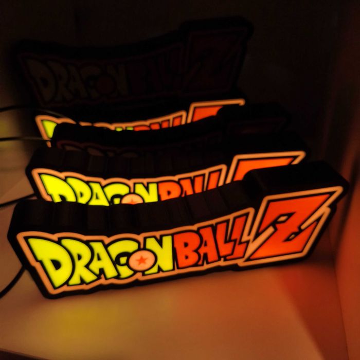 Candeeiro Dragon Ball Z com interruptor e ligação USB