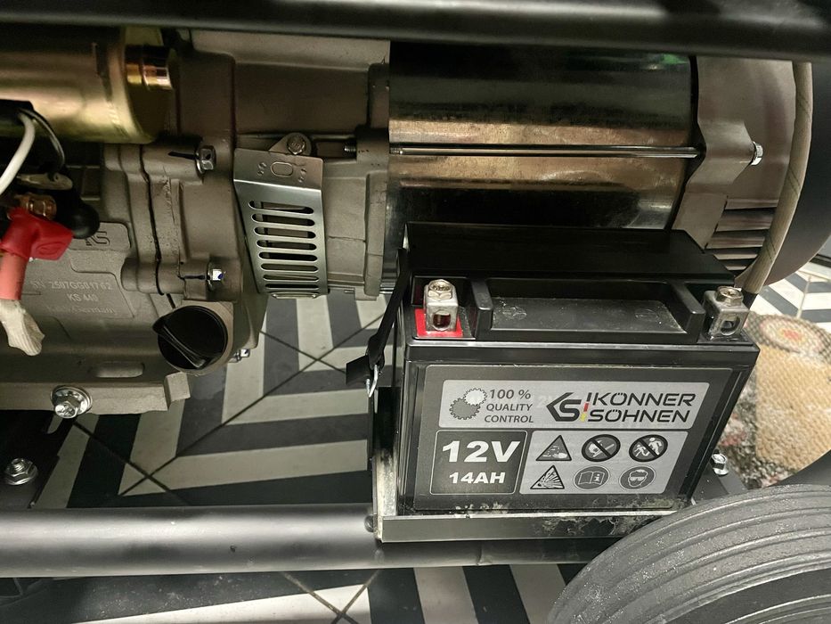 Генератор бензиновий Konner&Sohnen KS 10000E ATS, 230В, 8.0кВт