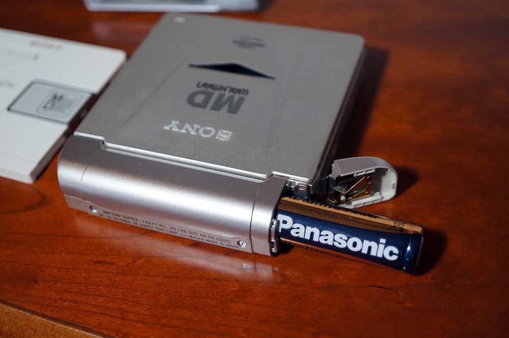 Minidisc Sony Portátil