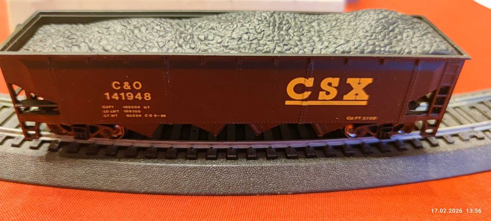 Wagon HO Bachmann Silver Series CSX