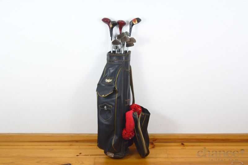 Saco de golfe vintage.