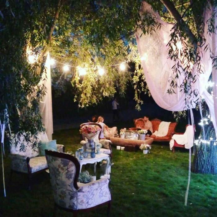 Оренда монтаж гірлянд з лампами розжарювання 199грн ретро лампочки