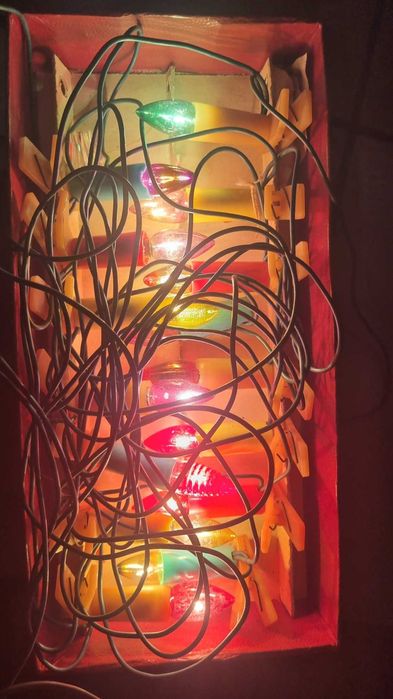 Lampki choinkowe Volta Retro Vintage PRL lata 60