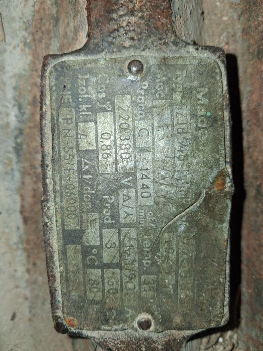 Silnik 4.5 kw  siłowy