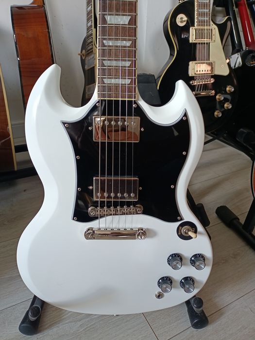 Gitara Elektryczna Epiphone SG Standard Alpine White - Okazja / Wyprzedaż Magazynowa