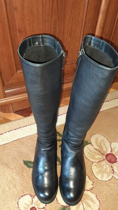 Чоботи жіночі зимові 39р. натуральне хутро