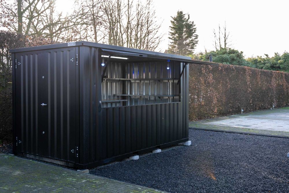 Contentor de rua perfeito para comidas e bebidas - Food-truck / Bar