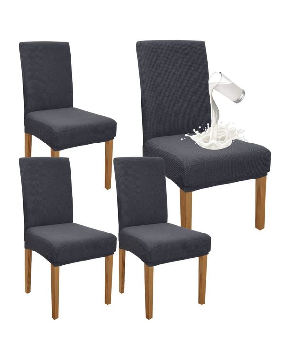 3sztuki Granbest Premium Pokrowce na krzesła  szare