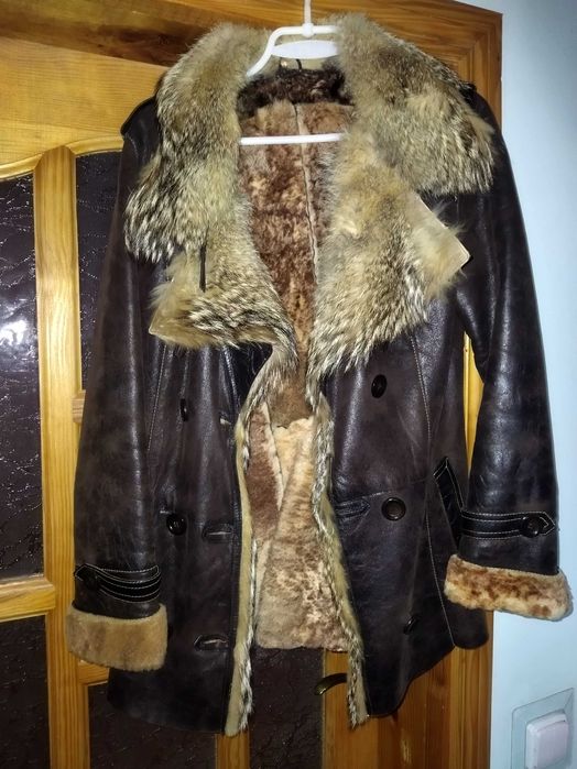 Жіноча дублянка з натуральної овчини  woomax розмір S