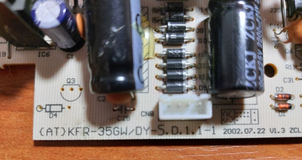 Плата управления внутреннего блока KFR-35GW/DY-S