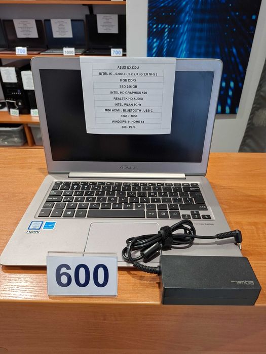 Laptop Asus I5 SSD DDR4 Windows 11 - 3200 x 1800 QHD+