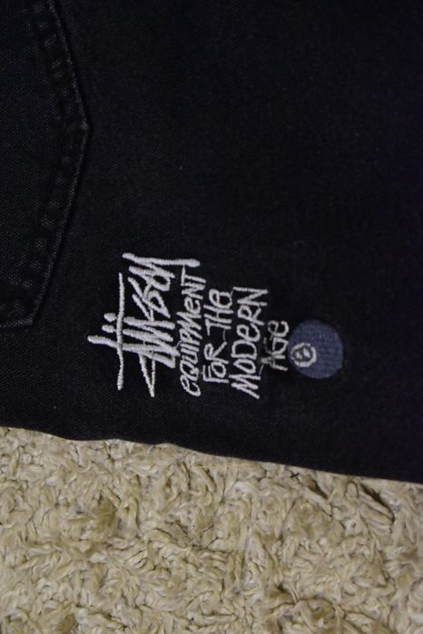 Чорные джинсы Stussy