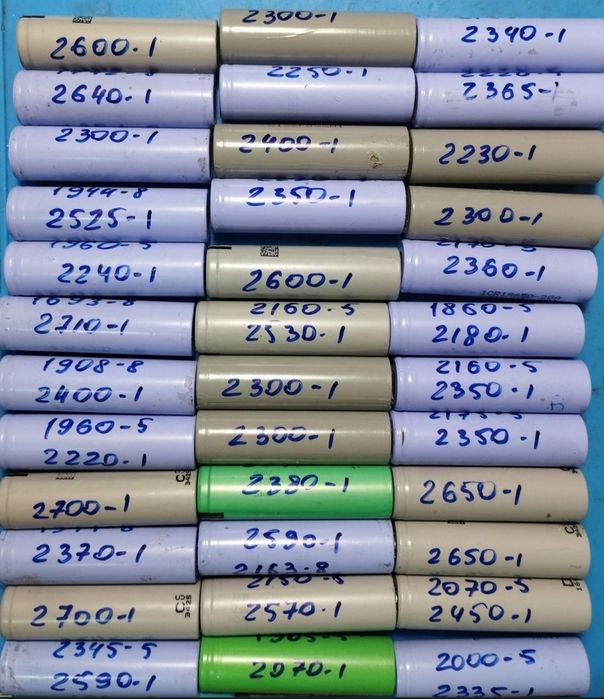 Аккумуляторы 18650