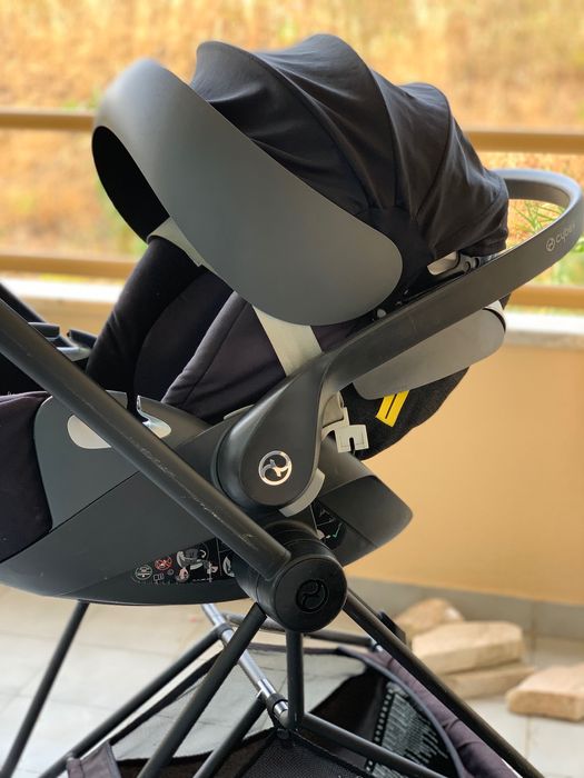 Cybex duo platinum - ovo, cadeira e chassi