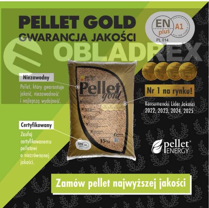 Pellet Gold Dystrybutor firmy pelet Energy