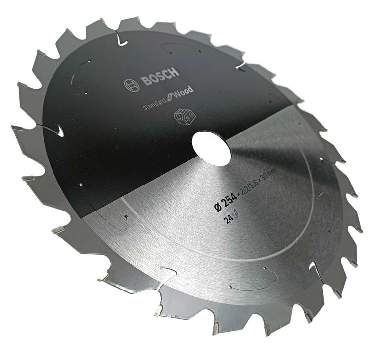 Bosch Tarcza tnąca pilarska widiowa do drewna do ukośnicy 254 mm 24 zęby