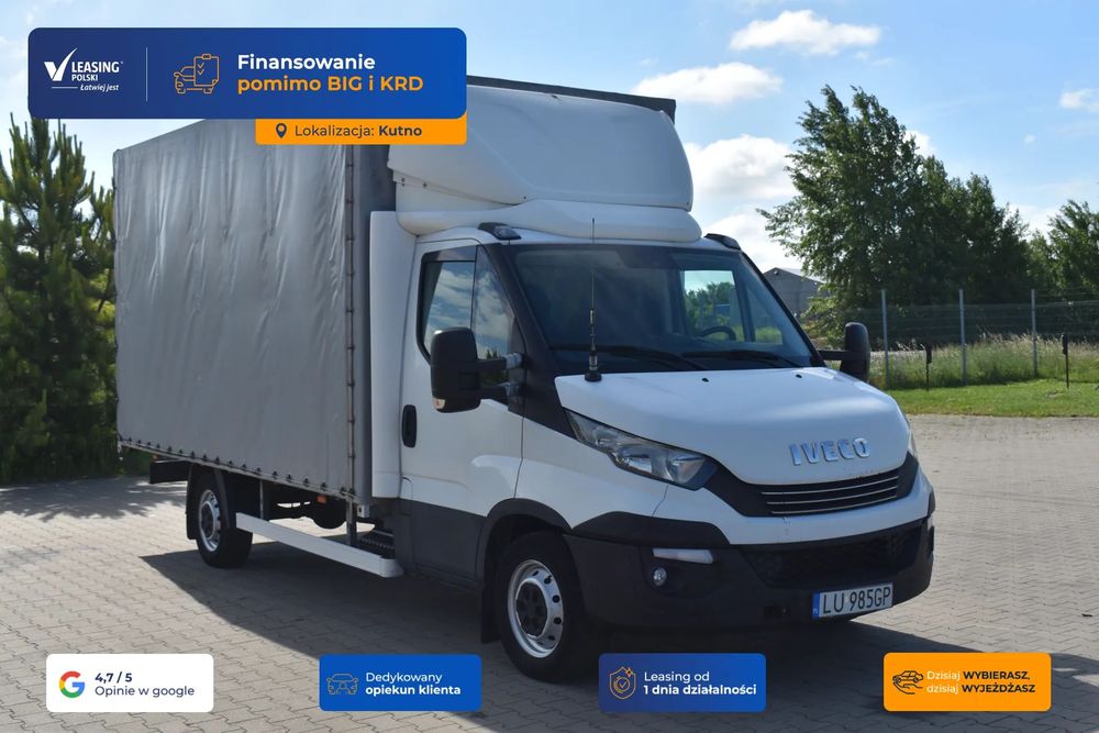 Iveco Daily  KUTNO [14791] EURO 6, Skrzynia, 3 miejsca, automat