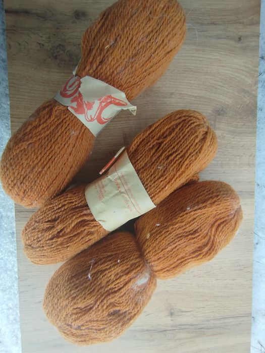 Нить для вязания шерсть СССР