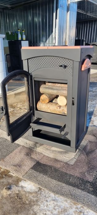 Kominek koza piecyk kominek wolnostojacy.  SUPER STAN  !