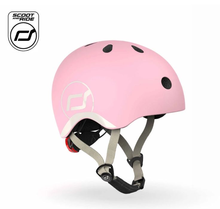 Scoot and Ride, Kask dziecięcy, Rose, różowy, 12m+, rozmiar XXS