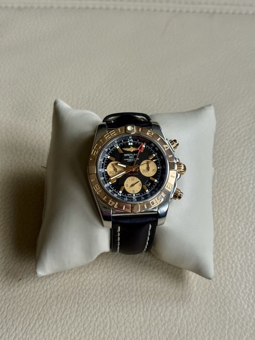 Breitling Chronomat GMT 44 mm Stal & zloto 18 k