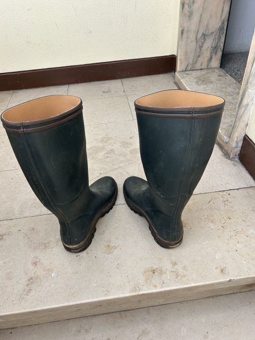 Botas de agua AIGLE tamanho 42 optimo estado muito pouca itiluzaçao