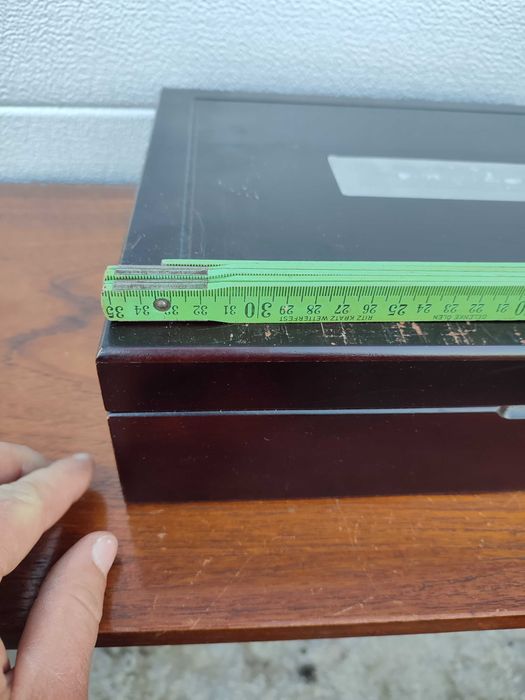 Duża kasetka na monety - Pudełko na monety - drewno -