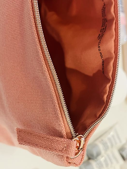 Lancome kosmetyczka płotno różowe